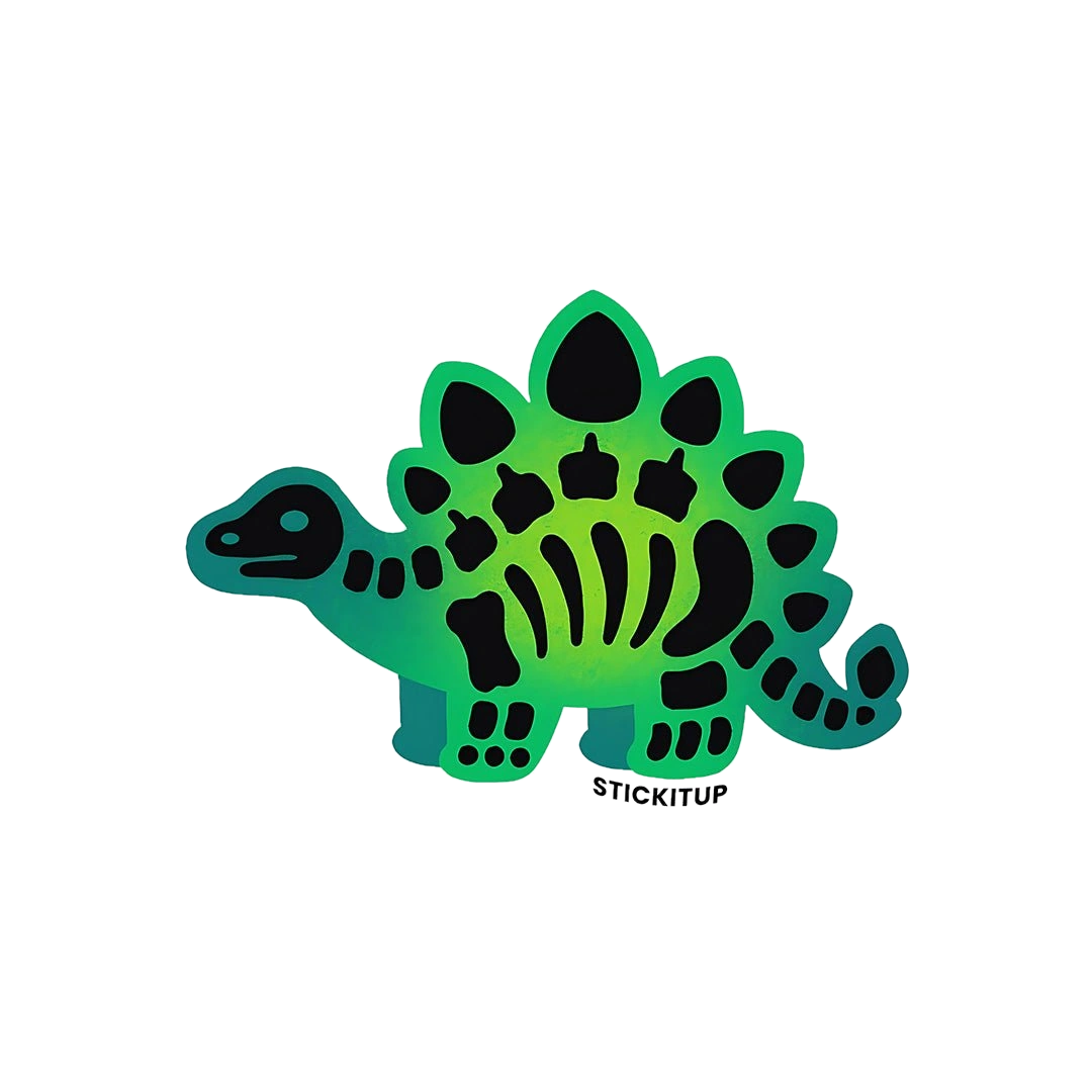 Green Stego Sticker